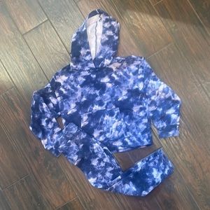 Old Navy girls hoodie pant set